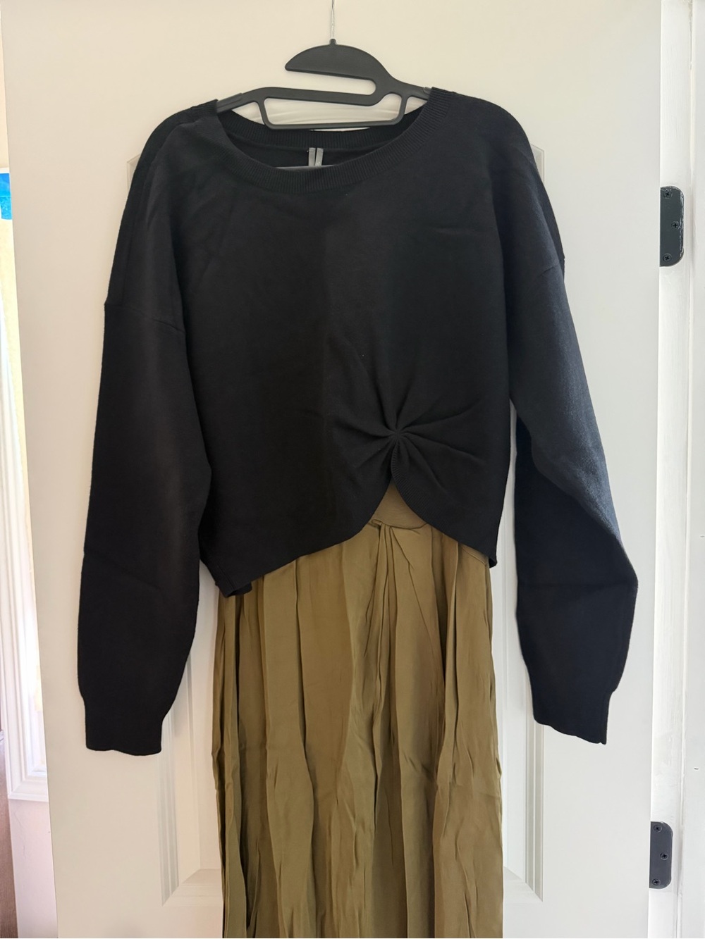 Anthropologie Gemini Twofer Sweater Dress
